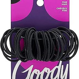 Goody Ouchless Hair Elastics, Black, 36 Count (Pack of 3)-image-48