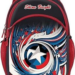 School Bag CR7 Daypack Casual Backpack for Kids Children Boys And Girls 7-12 Years. (B_BLUE)-image-58