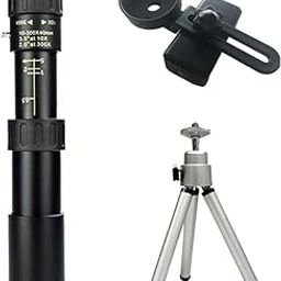 MYADDICTION 4K 10-300X40mm Zoom Monocular Telescope BAK4 Monocular + Tripod + Clip-image-78