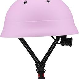 SAZ DEKOR Bike Helmet for Kids Breathable Headgear for Outdoor Bicycling Rock Climbing Purple Red-image-98