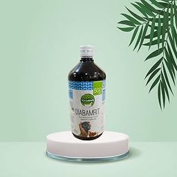 Diabamrit Kwath | Ayurvedic Diabetic Cantrol Kwath 500 ML | Karela, Amla Fruit, Jamun Beej, Saptarangi Panchang, Baheda, Gudmar,-image-40