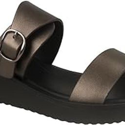 Womens Grey Mid Heel Slip-on Slippers | Cushion Footbed | Anti SKid | Lightweight-image-80