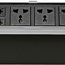 BOXNUBE Hydraulic Pop UP Box Cable Cubby Extension Board with 3 x Universal Power Sockets & 2 x CAT6 LAN Ports (Silver)-22