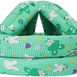 StarAndDaisy Baby Head Safety Helmet for Crawling Walking Baby Head Protector - Head Protection for Care 6 Months - 2 Years Soft Cushion Headguard, Toddler Helmets - Green-picture-11