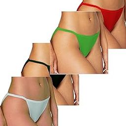 Women's Multicolored String Bikini Panty-picture-6