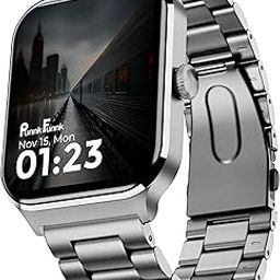 PunnkFunnk NovoLux HD Display Smartwatch for Men & Women Answer/Make Calls, Heart Rate Monitor, 113+ Sports Modes, Step Counter, IP68 Waterproof, Compatible with Android & iOS(Metal Grey)-image-24
