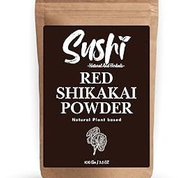 Sushi Red Shikakai Powder | 100% Pure & Organic | Natural Hair Care & Scalp Cleanser | Strengthens Hair & Promotes Growth (Pack of 1 | 100gm)-15