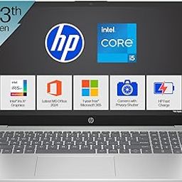 HP 15, 13th Gen Intel Core i5-1334U Laptop (16GB DDR4,512GB SSD) Anti-Glare, Micro-Edge,15.6''/39.6cm, FHD, Win11,M365,Office24, Silver,1.59kg, Iris Xe Graphics,FHD Camera w/Privacy Shutter, fd0577TU-image-81
