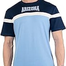 Men's Trendy Cotton Printed Round Neck Tshirt Navy, Blue-image-1