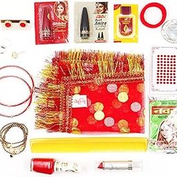 ARKAM Shringaar ka Samaan/Solah Shringaar ka saman/ 16 Shringaar ka saman/Shringar ka samaan for Karwa Chauth Puja/Devi Puja/Mata Puja-21