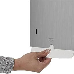 Euronics 304 Grade Stainless Steel Hand Towel Paper Tissue Dispenser for Bathroom & Kitchen | Wall Mounted | EP02-image-32