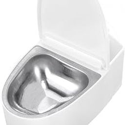 HASTHIP® Bathroom Ashtray, Funny Toilet-Inspired Smoke Ashtray with Storage Slot, Anti-Odor Ashtray with Lid, Removable Stainless Steel Liner, Wall Mounted/Desk Ashtray for Home, Car-image-36