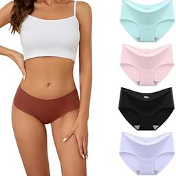 Presents Womens Strechable Seamless Panty (Multicolour)-image-49