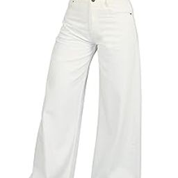 White Low Waist Wide Leg Baggy Jeans-image-31