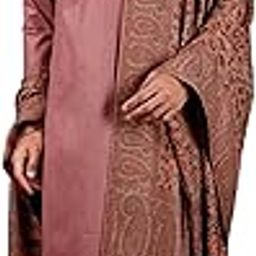 Kani Jamawar Men's Shawl from Amritsar with Woven Multicolor Flowers and Paisleys All-Over-picture-20