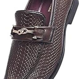 WW-Relax Men Faux Leather Slip-On Loafers-image-99
