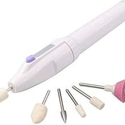 5 in 1 Art Tip Electric Manicure Toe Nail Decorator Salon Sharper Grinder Drill Machine Polish Manicure Pedicure Grooming Tool Kit-image-29