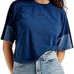 Women's Colorblock Crew Neck T-Shirt-picture-8