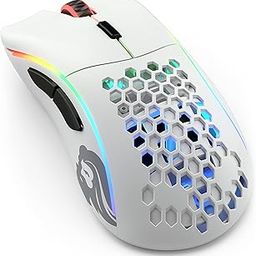Glorious Gaming Mouse - Model D - RGB Gaming Mouse - 69 g Lightweight Wireless Mouse - Ergonomic Mouse - Honeycomb Mouse - White Wireless Gaming Mouse (Matte White)-13