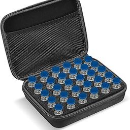 30-Slot Insulin Travel Case,Vial Storage Case with Mesh Pocket for Diabetic Accessories,Compact, Durable Insulin Vial Cooler for Travel and Home Organization,Perfect for 3ml Injection Vials-image-14
