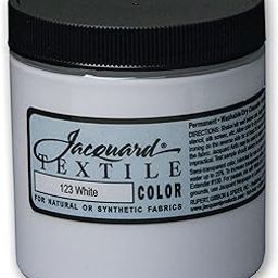 Jacquard Textile Paint 8oz White-11