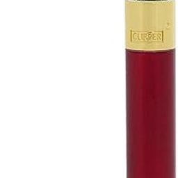 Clipper Metal Cigarette Lighter with Designer Box, Red & Gold-image-98