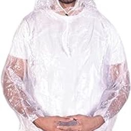 Ecocovers Cross Laminated Waterproof Free Size Hooded Unisex Poncho| Raincoat-picture-27