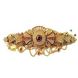 Women Stylish brass gold plated armlet RJ904-image-70