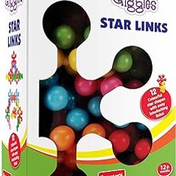 Giggles Funskool Star Link, Educational & Creative Construction Toy Blocks for Kids, Encourages Learning & Development, Fun Activity for Preschoolers, Gift Set for Kid, Age 6+ Months-2