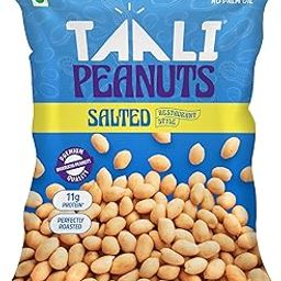 Taali Roasted Salted Peanuts| No Palm Oil, Protein-Packed, Roasted-Not Fried (Pack of 1 x 150 gm)-image-66