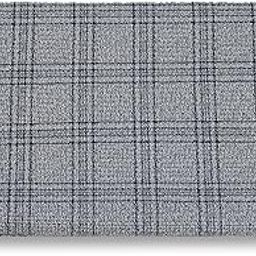 BIGREAMS Men's Unstitched Checkered Luxury Coat Pant Blazer Fabric For 3-Piece Suit, Men And Women's-44
