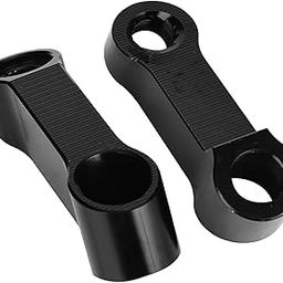 ELBME Mirror Extender, Black Rearview Mirror Adapter Kit Sturdy Universal Durable for Motorbike Accessories-image-88