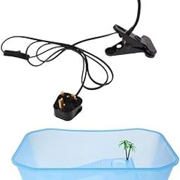 BNF® Reptile Tortoise Turtle Tank Vivarium Feeding Box with Lamp Holder UK Plug|Pet Supplies | Reptile Supplies| 1 Piece Turtle Tank1 Piece E27 Base Lampholder-image-40