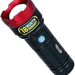 IBELL FL8788S Rechargeable Torch with 5 Light Modes, Travel Pouch, Telescopic Zoom, Super Bright & Ultimate Throw Flashlight (Black)-56