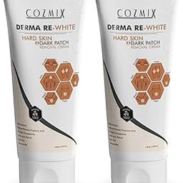 COZMIX Derma Re-White Dark Patch Removal Cream | Knee & Elbow Cream | Neck & Underarm Cream | Dark Patches Corrector | Underarm Cream | Cream For Spots & Uneven Skin Tone- Pack of 2 (80 gms)-image-12