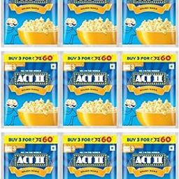 ACT II Instant Popcorn - Golden Sizzle - 495g (165g Pack of 3)-image-71