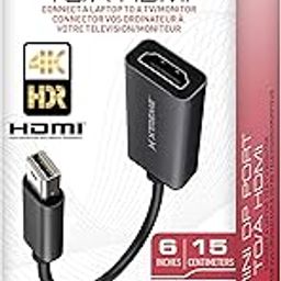 Xtreme Mini Display Port to HDMI Adapter, 4K/1080p/1080i/720p Resolution Support, Connects Laptops to Monitors/Projectors, Superior Video/Audio Transmission, Portable,-4