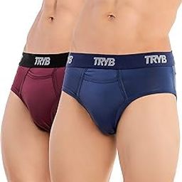 Mens Sport Performance Stretch Quick Dry Moisture Wicking Athletic Boxer Active Brief (Pack of 2)-image-10