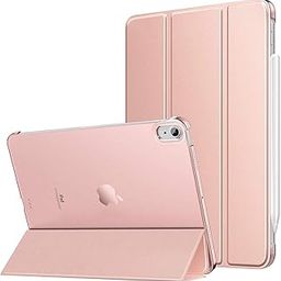 ProElite Case for iPad Air 11 Inch M3/M2 2025/2024, Air 5th Gen 2022/iPad Air 4th Gen 2020 10.9 Inch, Slim Hard PC Translucent Back Shell Smart Cover Fit iPad Air 11 M3/M2 & Air 10.9 Case, Rose Gold-picture-28
