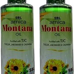 SBL Arnica Montana Hair Oil with Tjc 200ML, (Pack of 2)-image-21