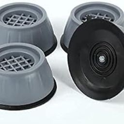 Ultimate Stability and Noise Reduction: 4 Pieces Multi-Purpose Stops Washer Dryer Noise Moving Shaking Walking Skidding Anti Vibration Pads for Washing Machine & Dryer (1)-picture-13