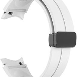 20MM Adjustable Soft Silicone Strap with Folding Magnetic Lock Compatible With Samsung Galaxy Watch 4/5/6/Pro-image-48