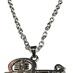 Trishul With Damru Lord Shiva Chain Pendant For Men Boys Spiritual Lord Shiva Trishul And Damru Religious Chain Pendant For Men Women Boys Girls-image-8