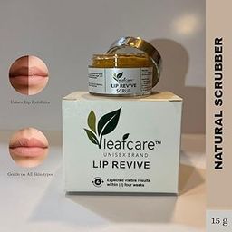 LIP REVIVE | LIP SCRUB WITH WALNUT DUST AND PAPAYA EXTRACT Vanilla (Pack of: 1, 15 g)-54