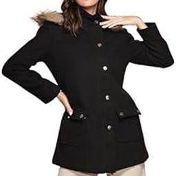 Knit Regular Fit Collar Neck Full Sleeves Coat For Women-image-37