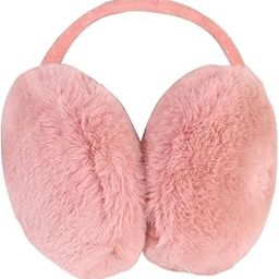 Furry Ear Muffs Warmer Warm Earmuffs Headphone Winter Cold Weather Pink-image-8