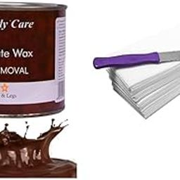 Dark chocolate gram Wax for glowing skin 600 gram wax full body-image-48