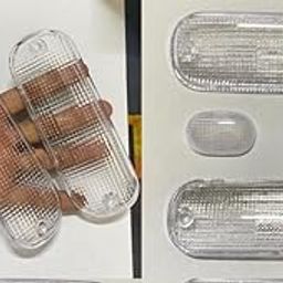 AUTO MT 4PC/SET PLAIN INDICATOR GLASS MARUTI Alto Zen Maruti 800 Maruti Alto Front Indicator Transparent Glass Set-4PC Maruti CAR Spare Part-87