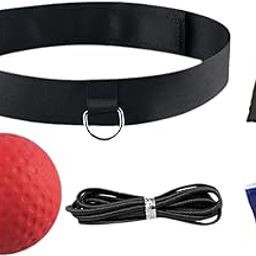 MERISHOPP™ Boxing Ball Headband Fitness Boxing Gear Agility Punching Ball Red|Sporting Goods|Boxing Martial Arts & MMA|Training Equipment & Supplies|Punching Bags-picture-12