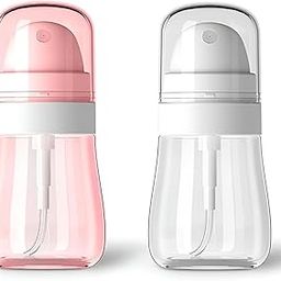 ABTER Fine Mist Spray Bottles – Clear Refillable Containers for Essential Oils, Perfume, Face Mist, Makeup, Skincare – Travel Portable Plastic Atomizer(2PCS) (30ML SPRAY BOTTLE-2PCS)-18